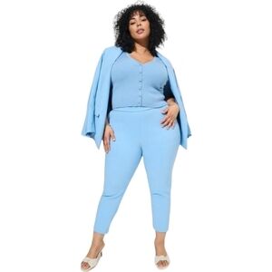 NWT Torrid Pull-On Relaxed Taper Studio Crepe High Rise Pants Size 4X